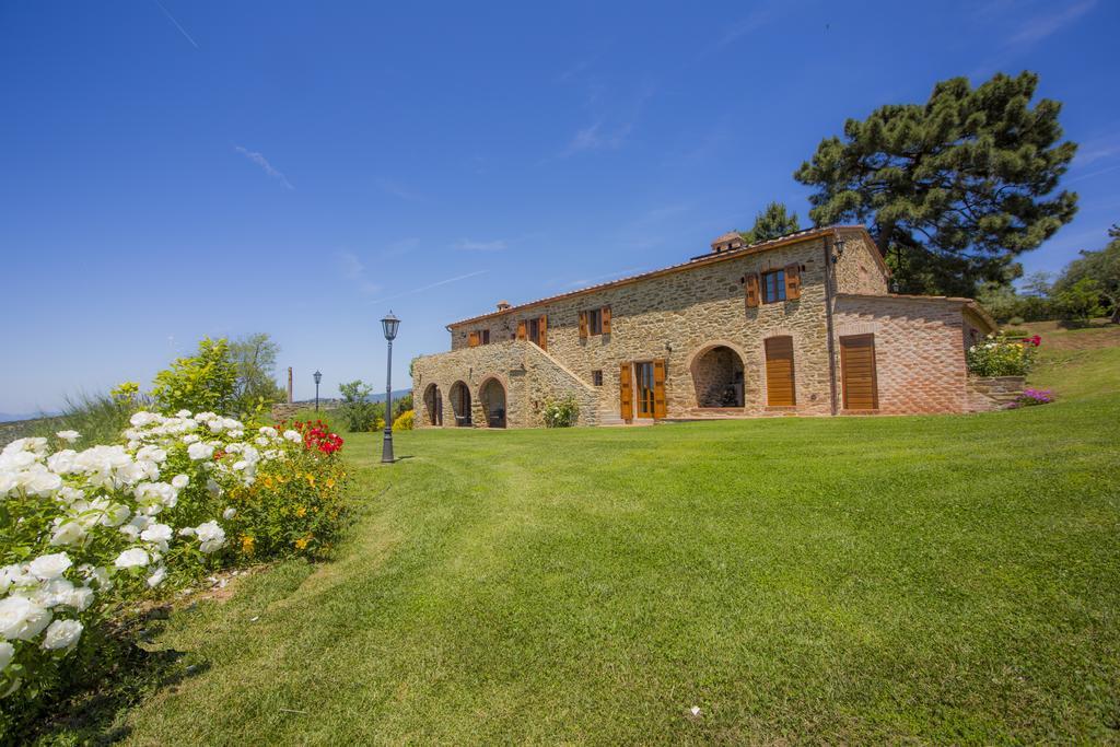 Tenuta Angelici Winery Casa Contea With Pool And Panoramic Pool Cortona Villa Terontola Szoba fotó